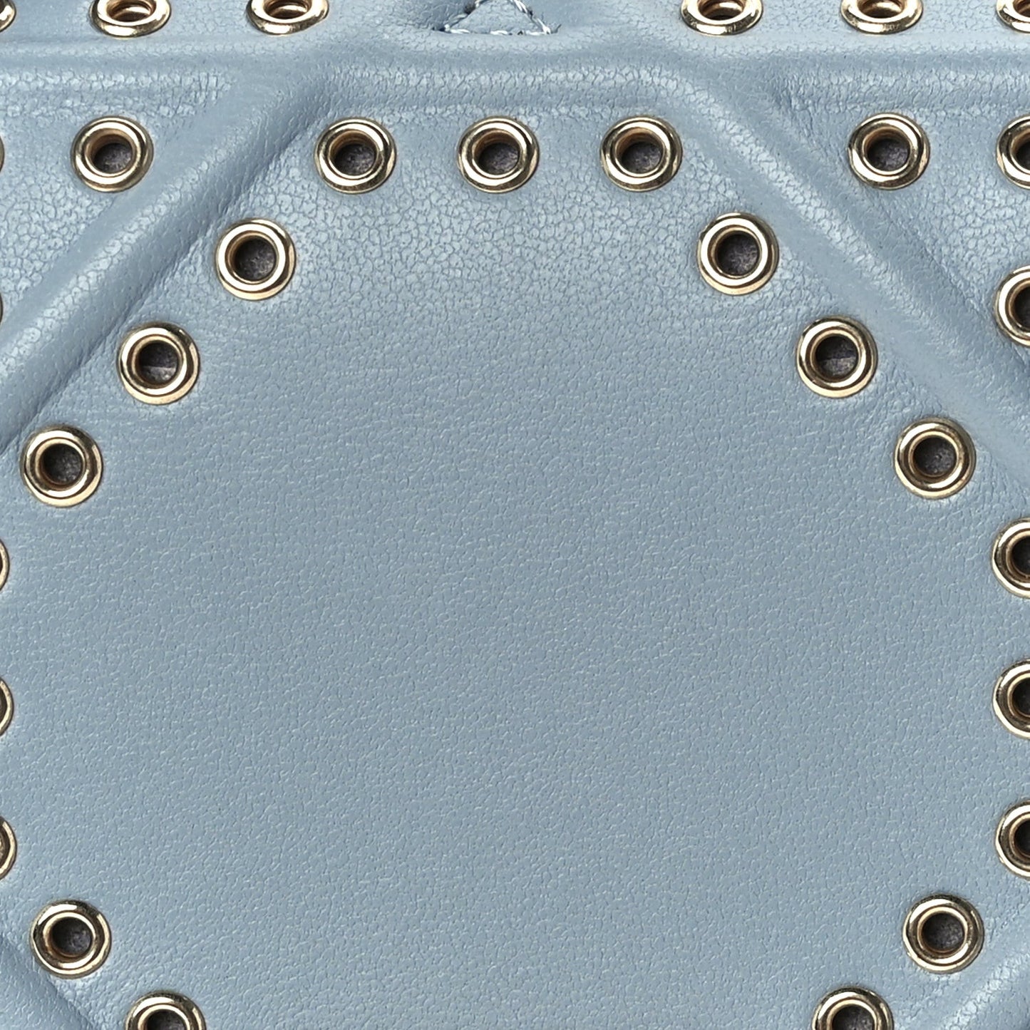Lambskin Grommet Vertical Diorama Sky Blue