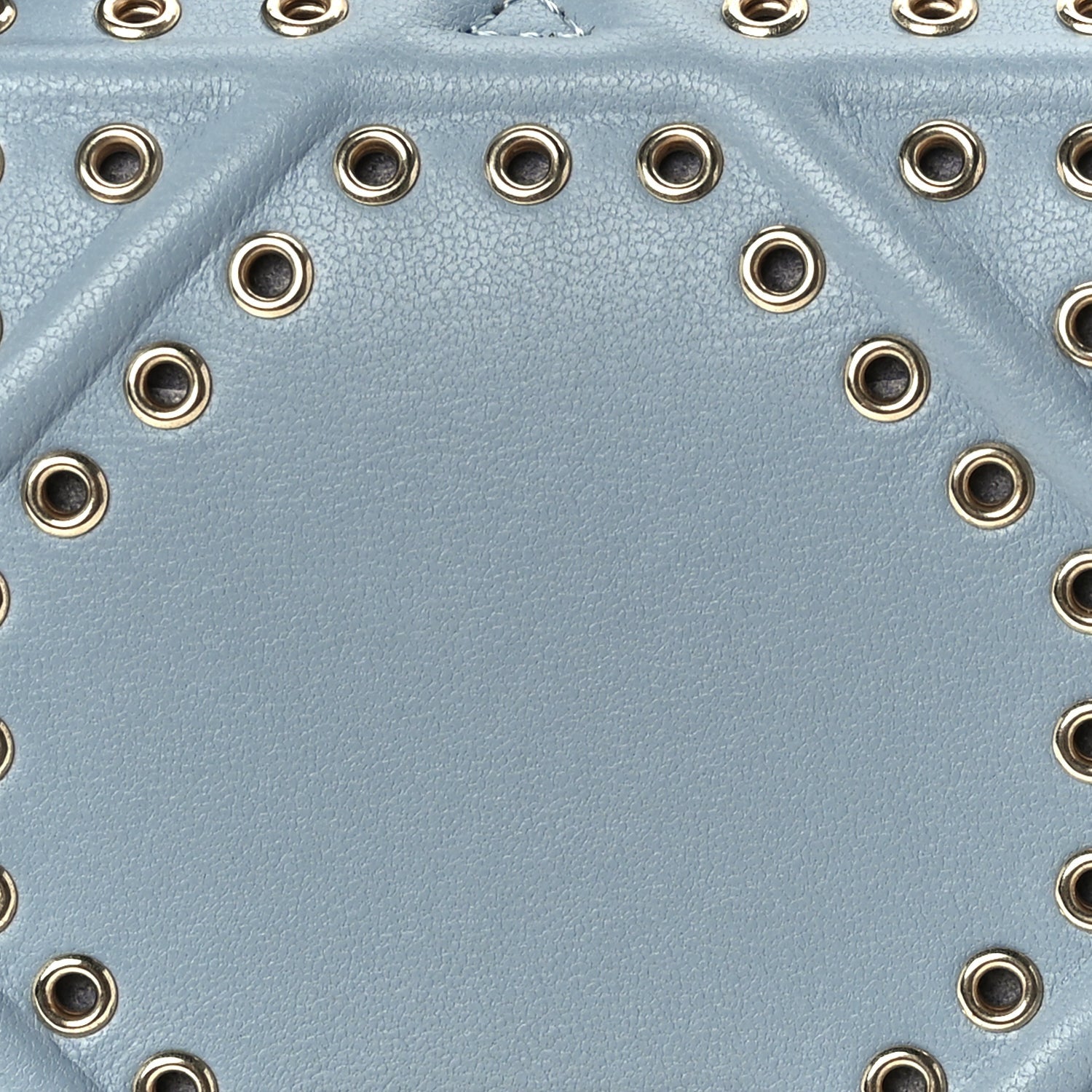 Christian Dior Lambskin Grommet Vertical Diorama Sky Blue 6 of 8