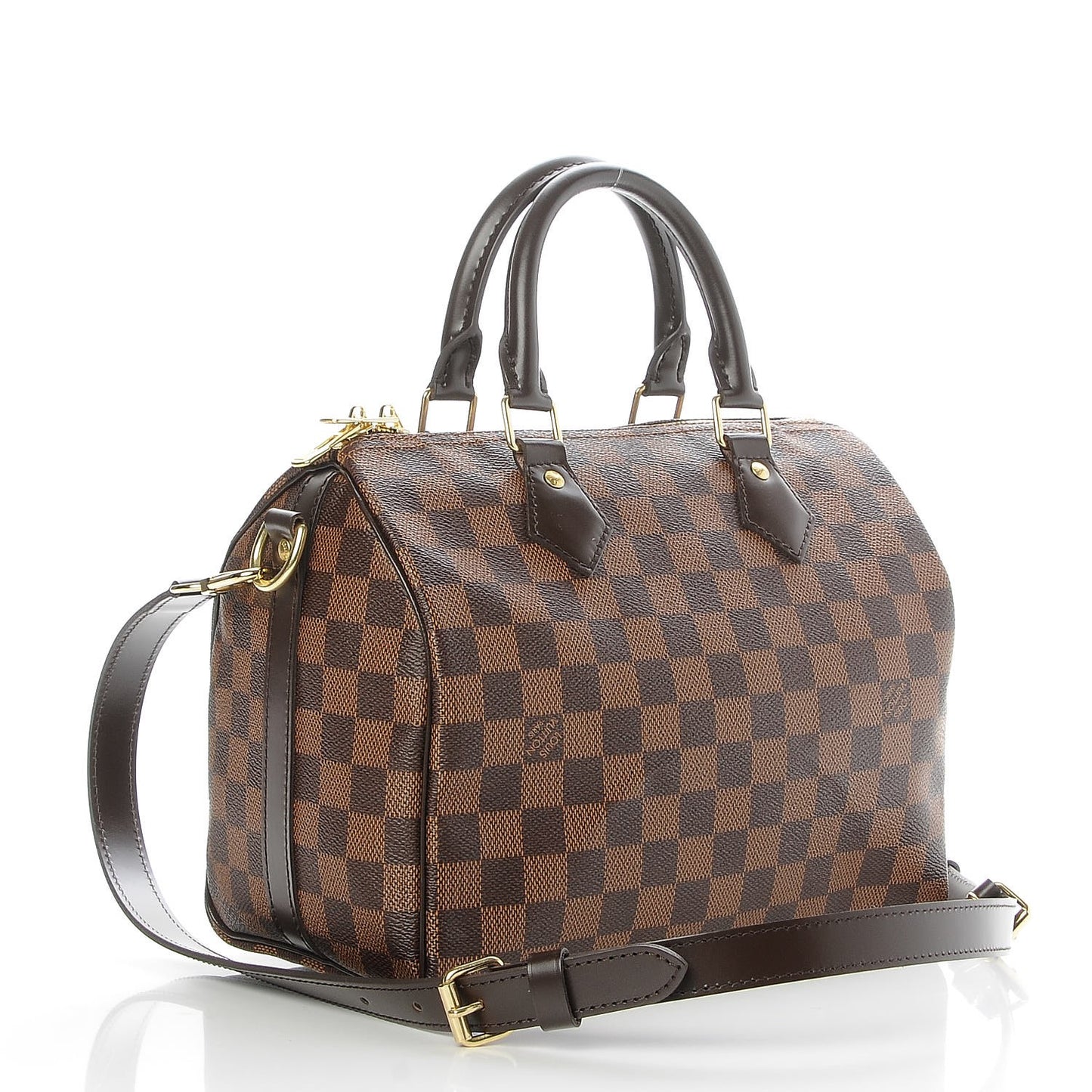 Damier Ebene Speedy Bandouliere 25