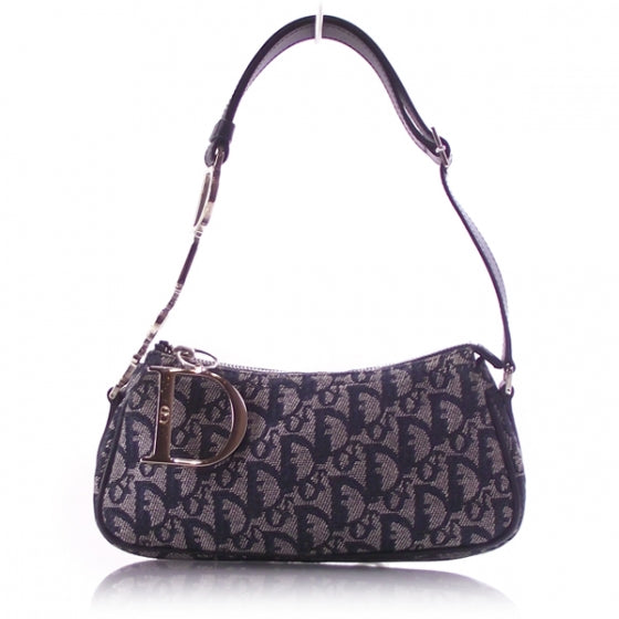 Christian Dior Monogram Pochette Black 1 of 10