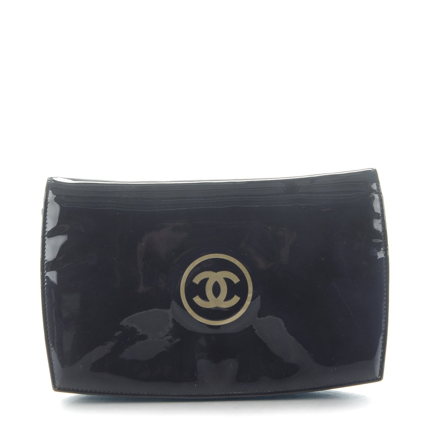 Patent Embossed CC Wallet On Chain WOC Blue