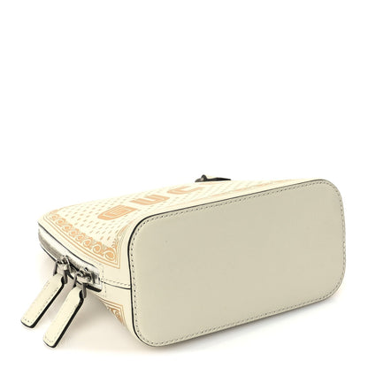 Gucci X SEGA Calfskin GUCCY Stars Mini Dome Shoulder Bag  Mystic White Gold 3 of 9