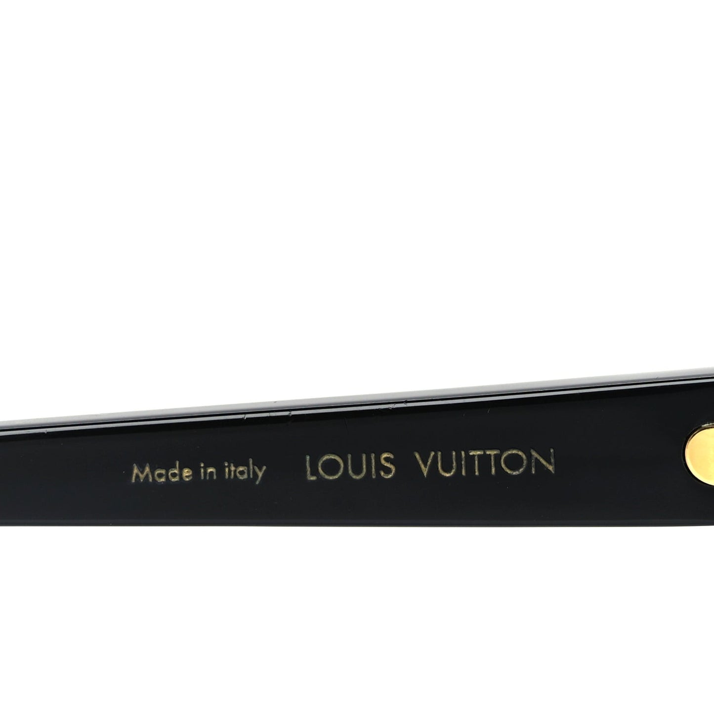 Acetate LV Square Sunglasses Z1692W  Black