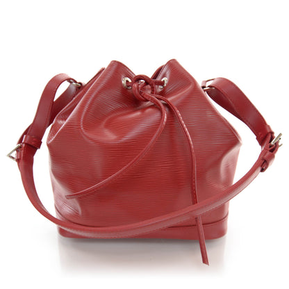 Louis Vuitton Epi Petit Noe Red 1 of 7
