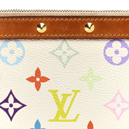 Louis Vuitton Monogram Pochette Accessories White 6 of 7