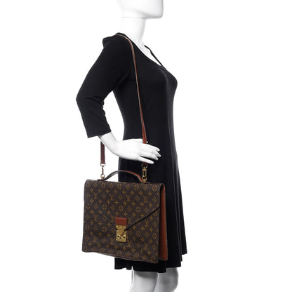 Louis Vuitton Monogram Porte-Documents Bandouliere 2 of 12