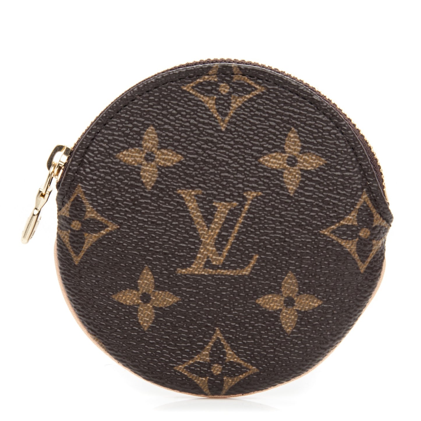 Monogram Round Coin Purse