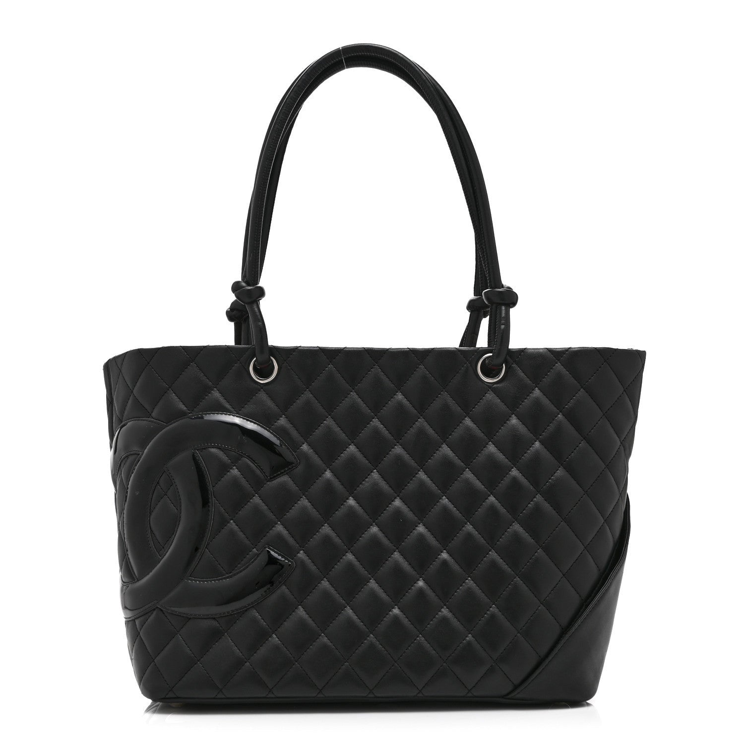 Chanel Calfskin Quilted Large Cambon Tote Black 1 of 1