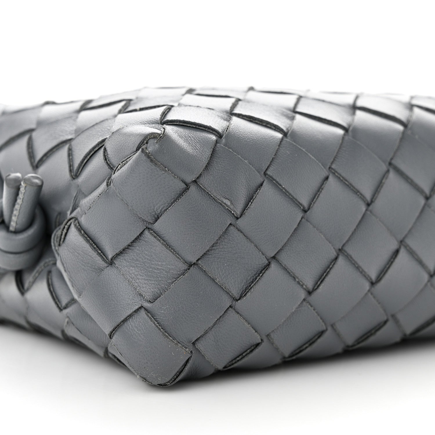 Bottega Veneta Nappa Intrecciato Mini Loop Camera Bag Thunder 8 of 9