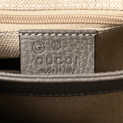 Gucci Dollar Calfskin Interlocking G Top Handle Shoulder Bag Loess 6 of 10