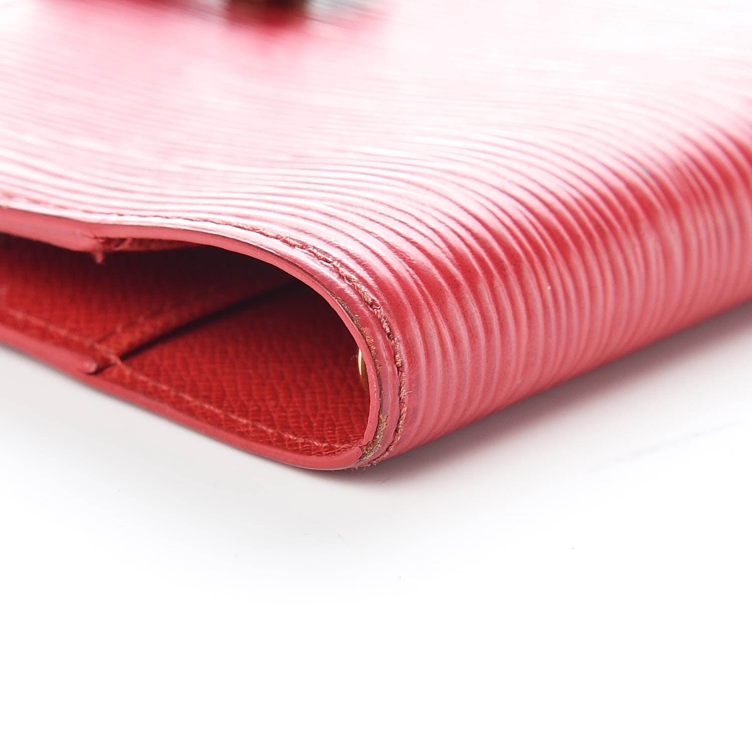 Louis Vuitton Epi Small Ring Agenda Cover Castillan Red 8 of 12