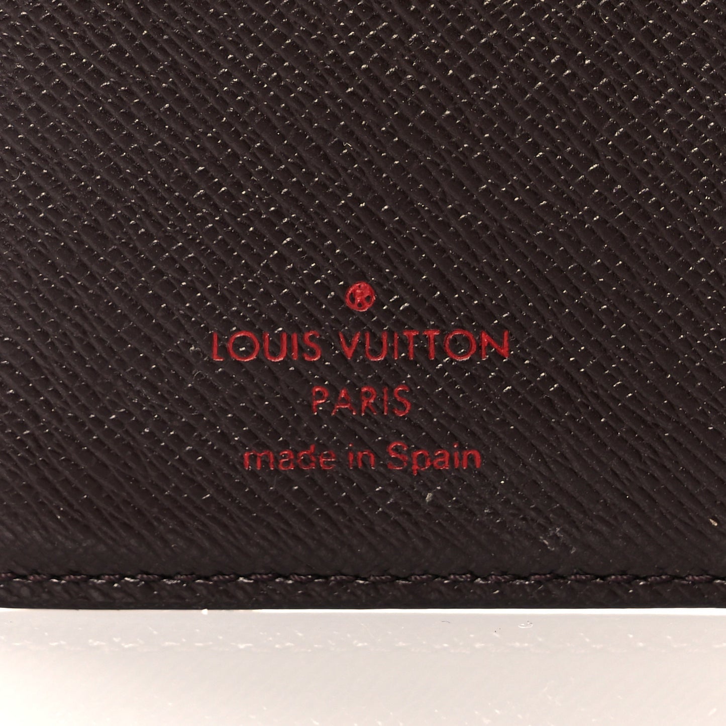 Damier Ebene Small Ring Agenda Cover