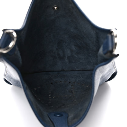 Hermes Buffle Skipper Evelyne GM Bleu Saphir 5 of 10