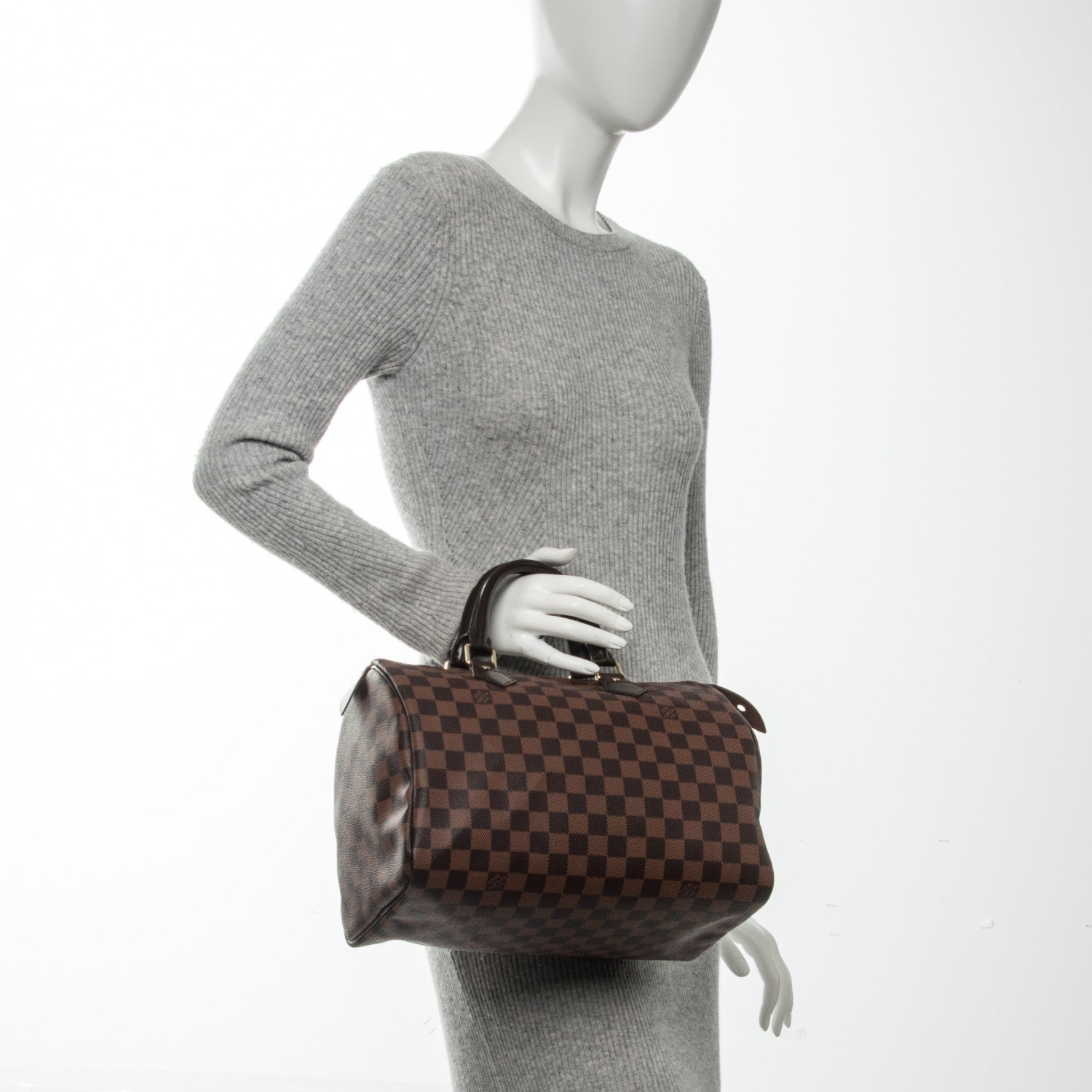 Louis Vuitton Damier Ebene Speedy 30 2 of 8