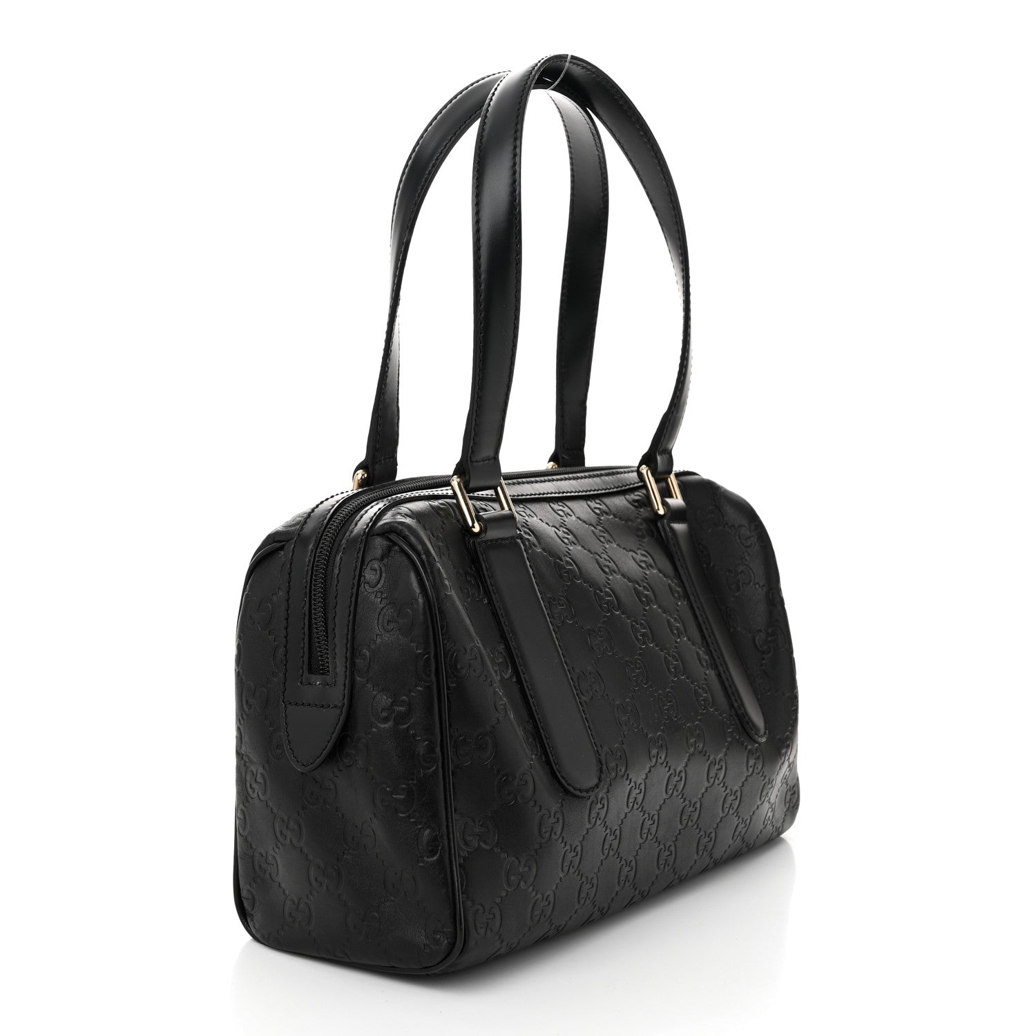 Gucci Guccissima Small Boston Black 3 of 11