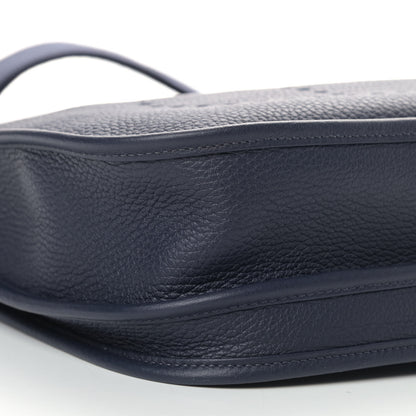 Hermes Taurillon Clemence Evelyne III PM Bleu Nuit 6 of 9