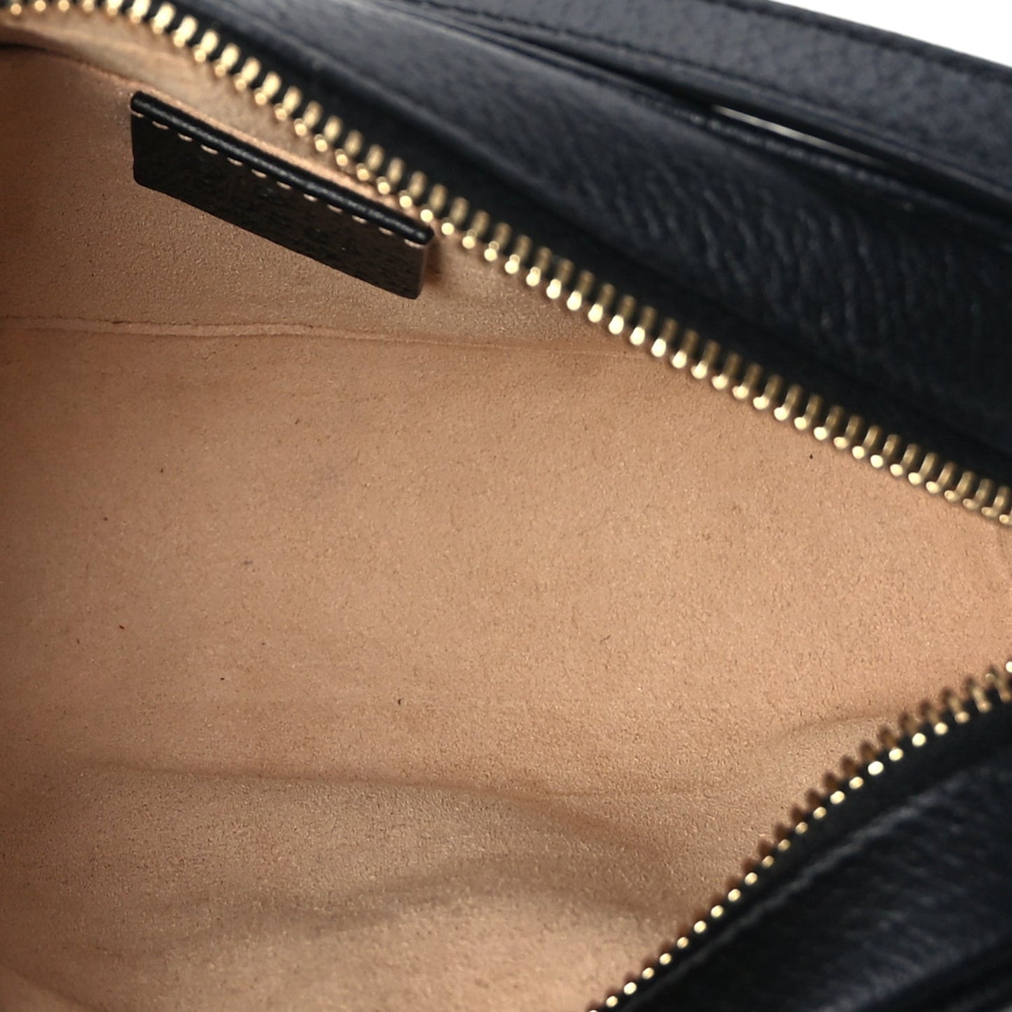 Calfskin Web Mini Ophidia Shoulder Bag Black