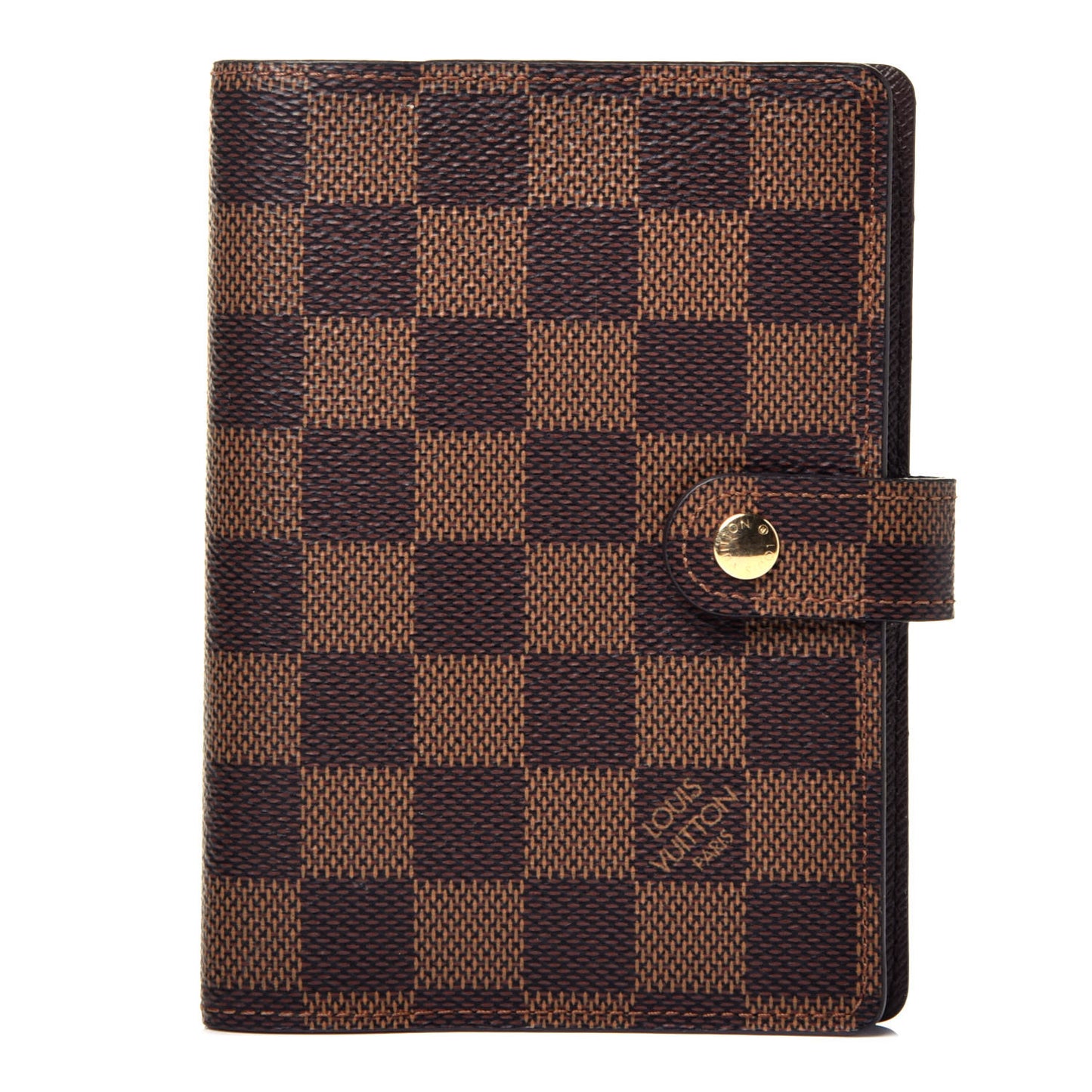 Damier Ebene Small Ring Agenda Cover