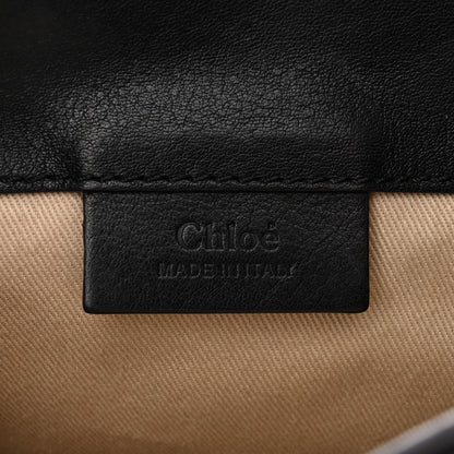 Chloe Suede Calfskin Mini Faye Backpack Black 6 of 10