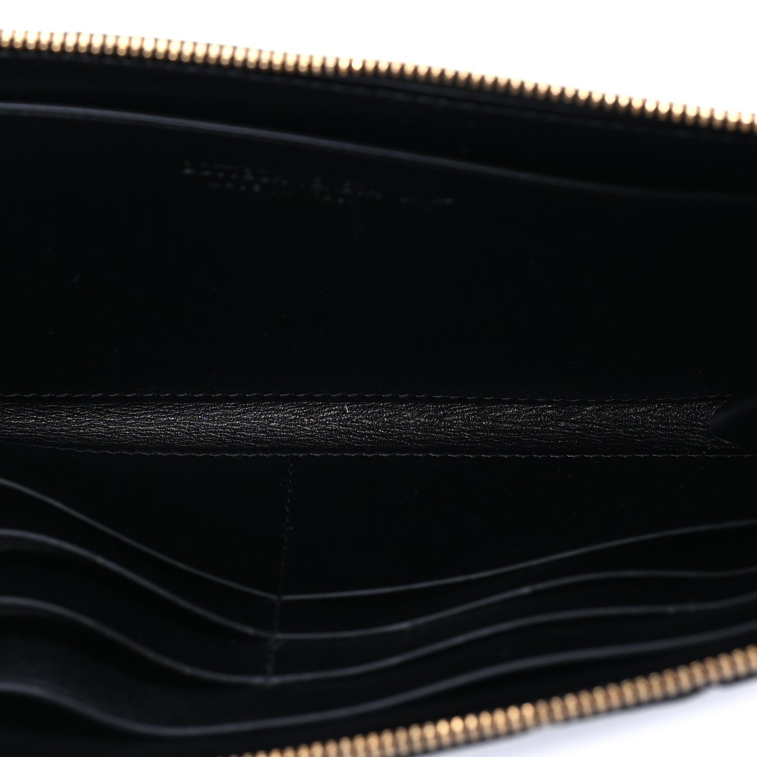 Bottega Veneta Nappa Intrecciato Zip Around Wallet Black 5 of 7