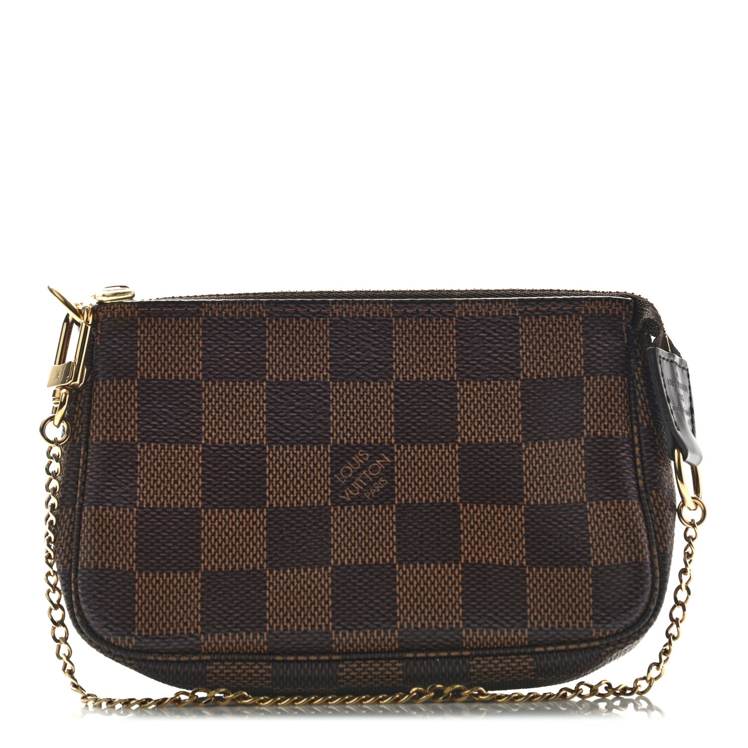 Louis Vuitton Damier Ebene Mini Pochette Accessories 1 of 7