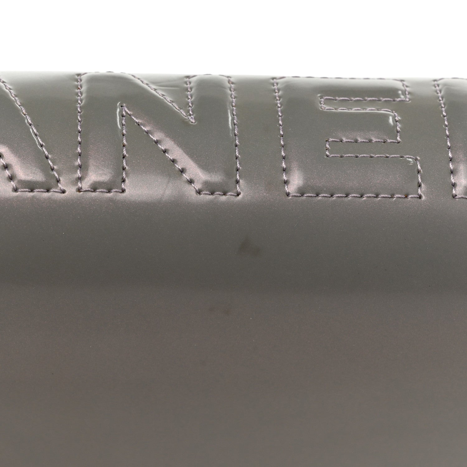 Chanel Glazed Calfskin Large Boy Flap Grey 17 of 18
