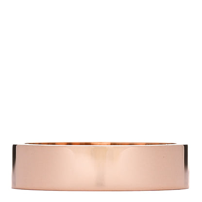 Hermes 18K Rose Gold Diamond PM Kelly Ring 55 7.25 3 of 4