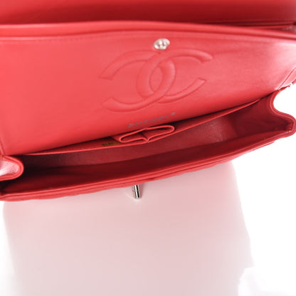 Chanel Lambskin Quilted Medium Double Flap Red 6 of 8