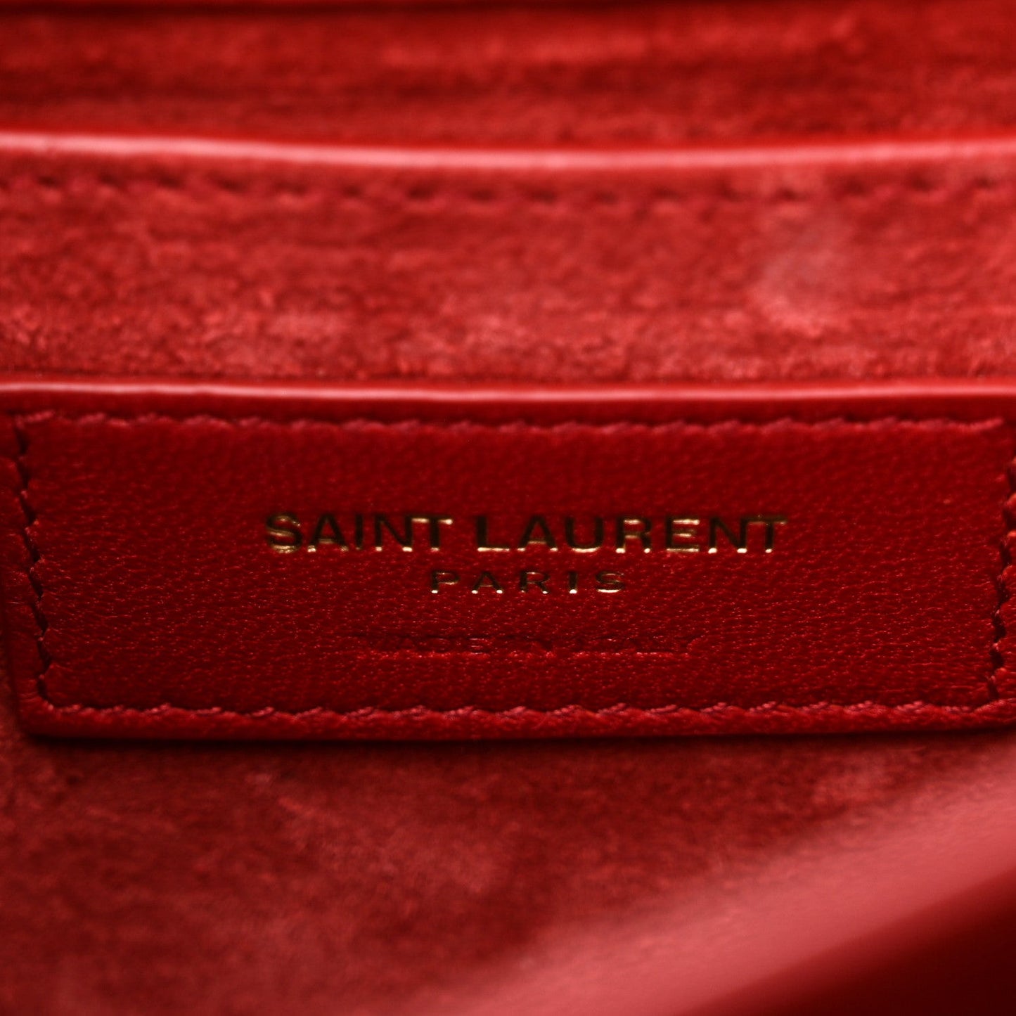 Calfskin Medium Monogram Sunset Rouge Eros