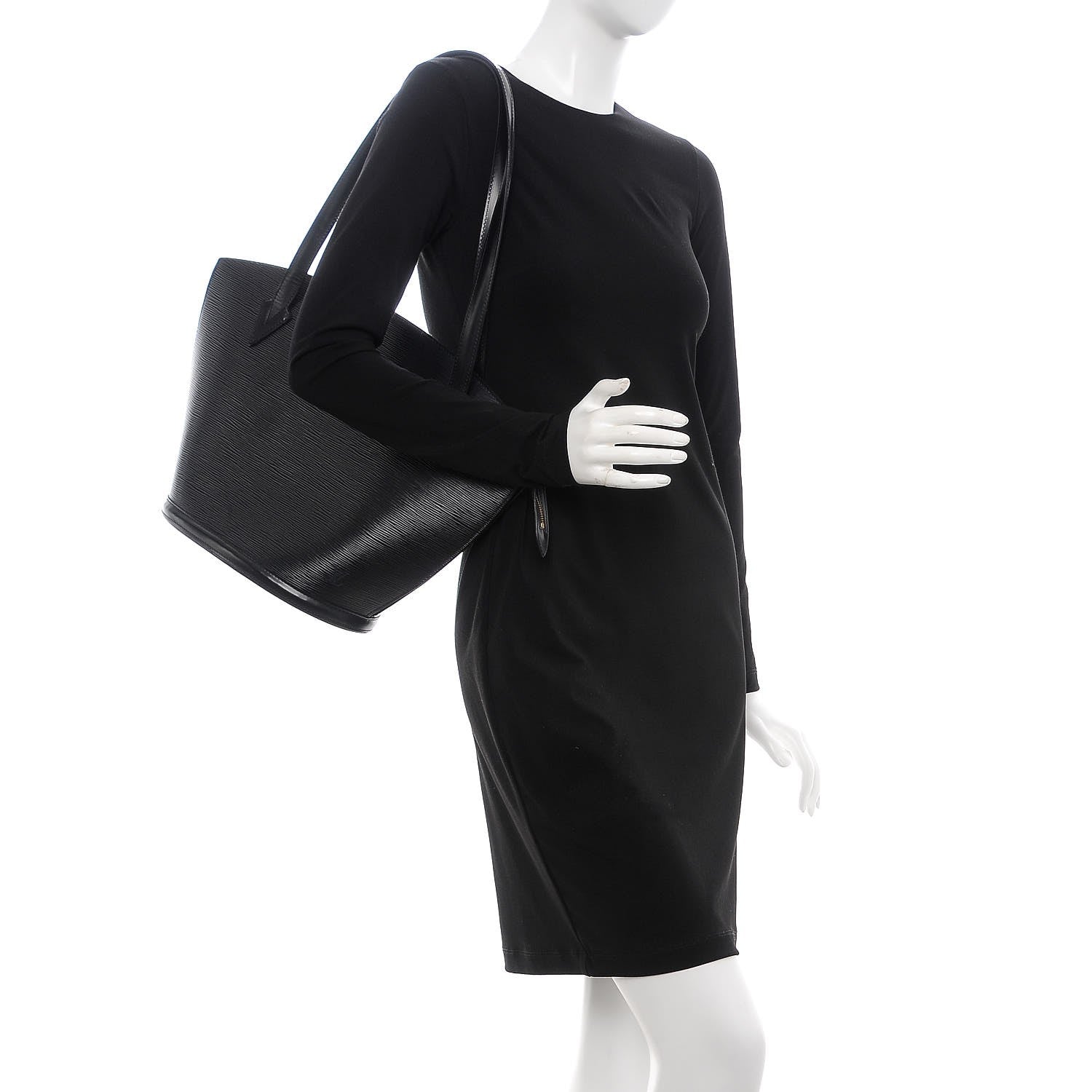 Louis Vuitton Epi Saint Jacques GM Black 2 of 13