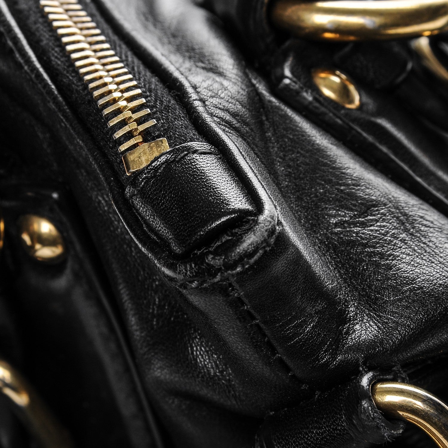 Prada Soft Calf Shoulder Bag Nero Black 8 of 9