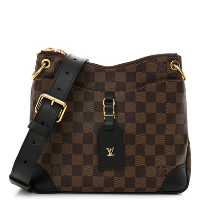 Louis Vuitton Damier Ebene Odeon PM Black 1 of 9