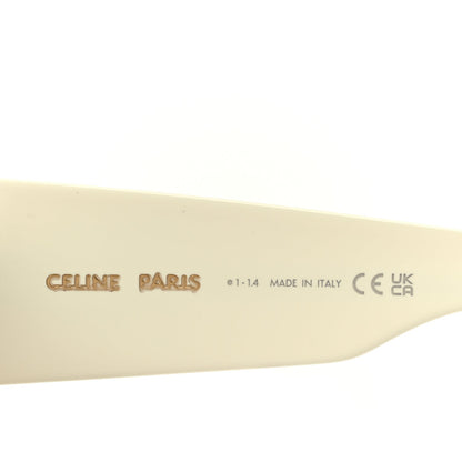 Celine Acetate Triomphe XL 01 Sunglasses CL40282U Ivory 5 of 7