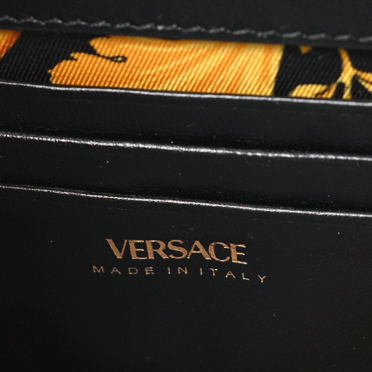 Versace Nappa Quilted Virtus Bag Black 6 of 9