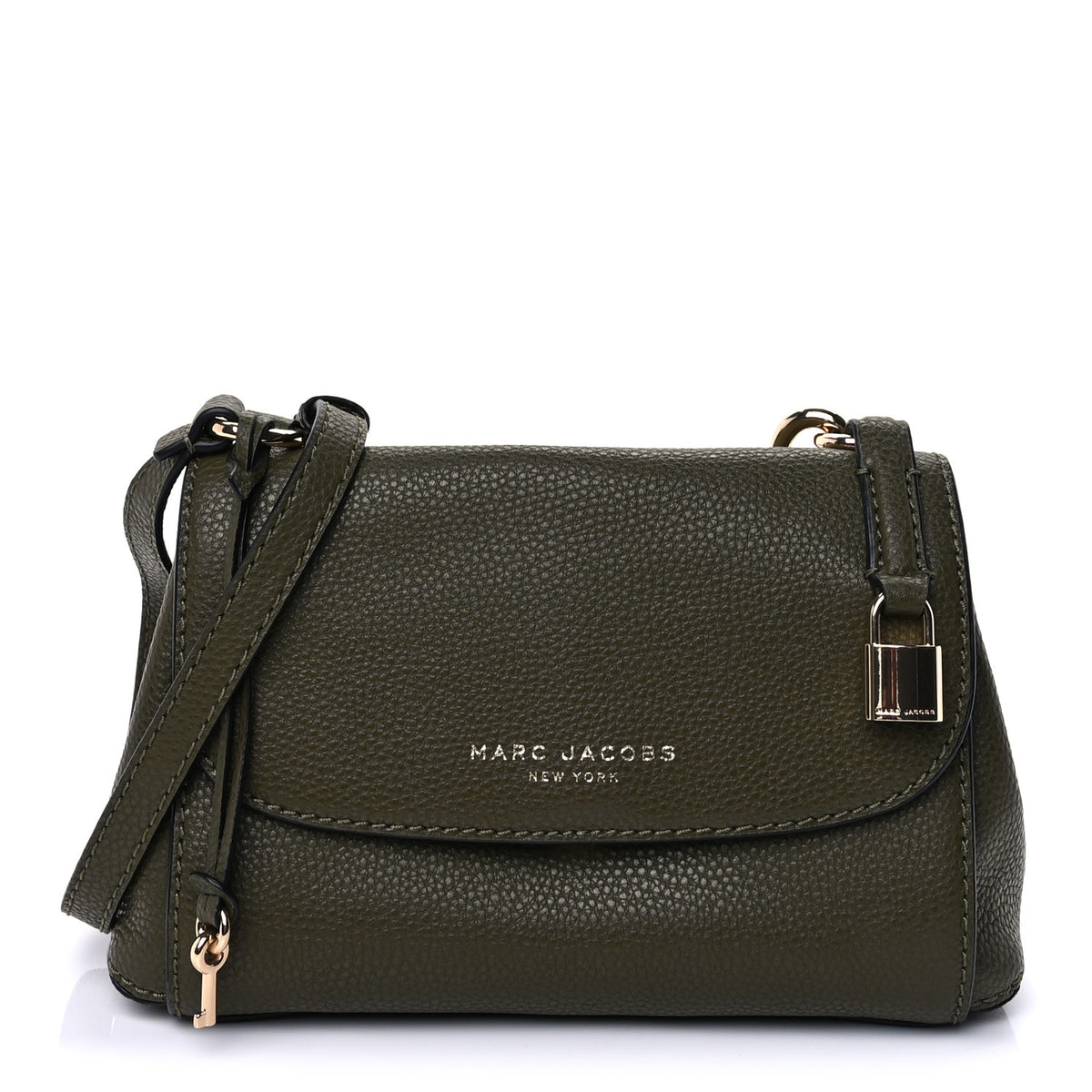 Marc Jacobs Grained Calfskin Mini Grind Hobo Camel 1 of 8