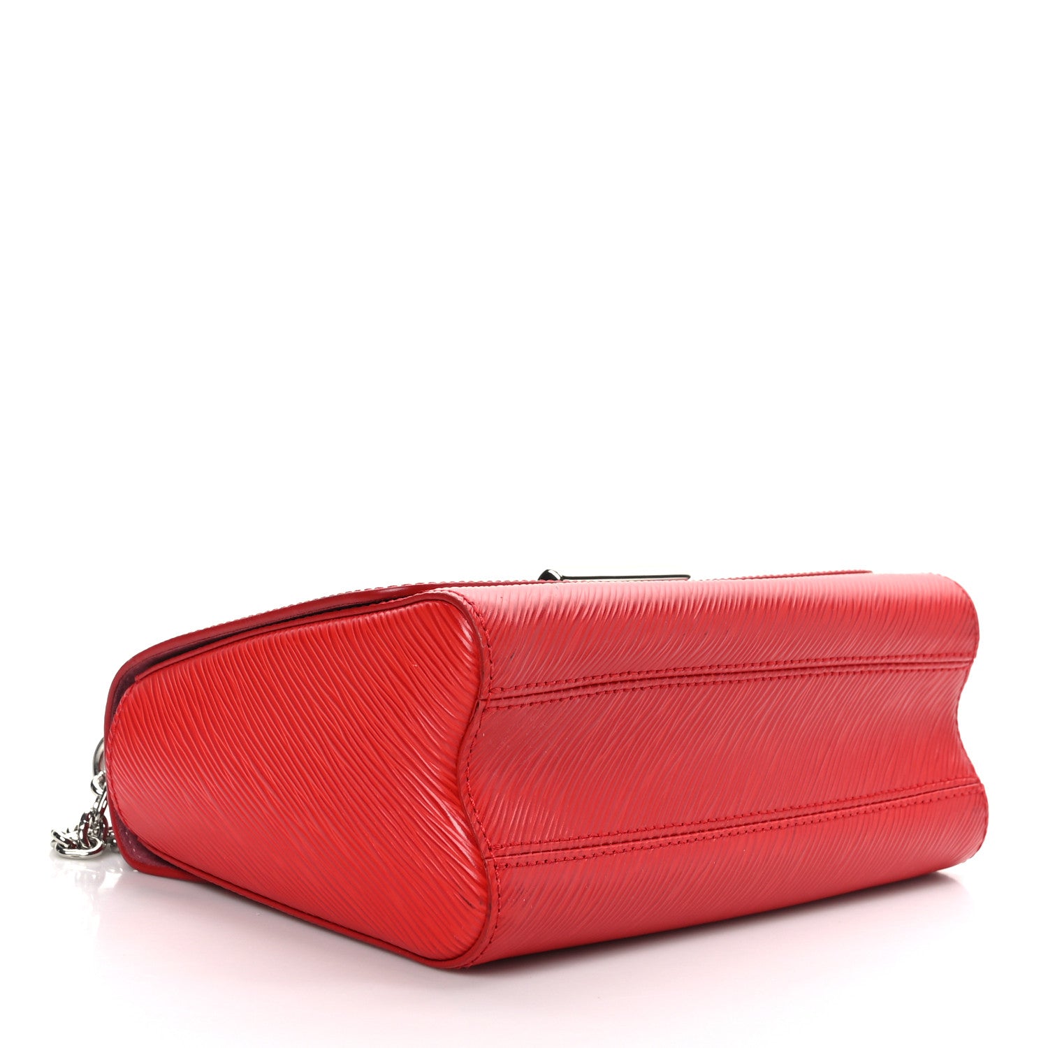 Louis Vuitton Epi Twist Shoulder Bag MM Coquelicot 4 of 8