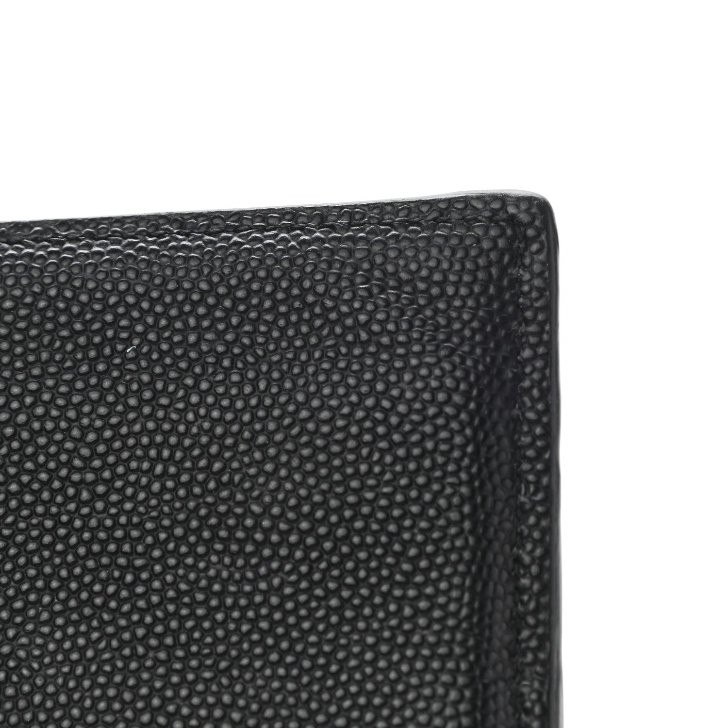 Saint Laurent Grain De Poudre Card Case Black 8 of 8