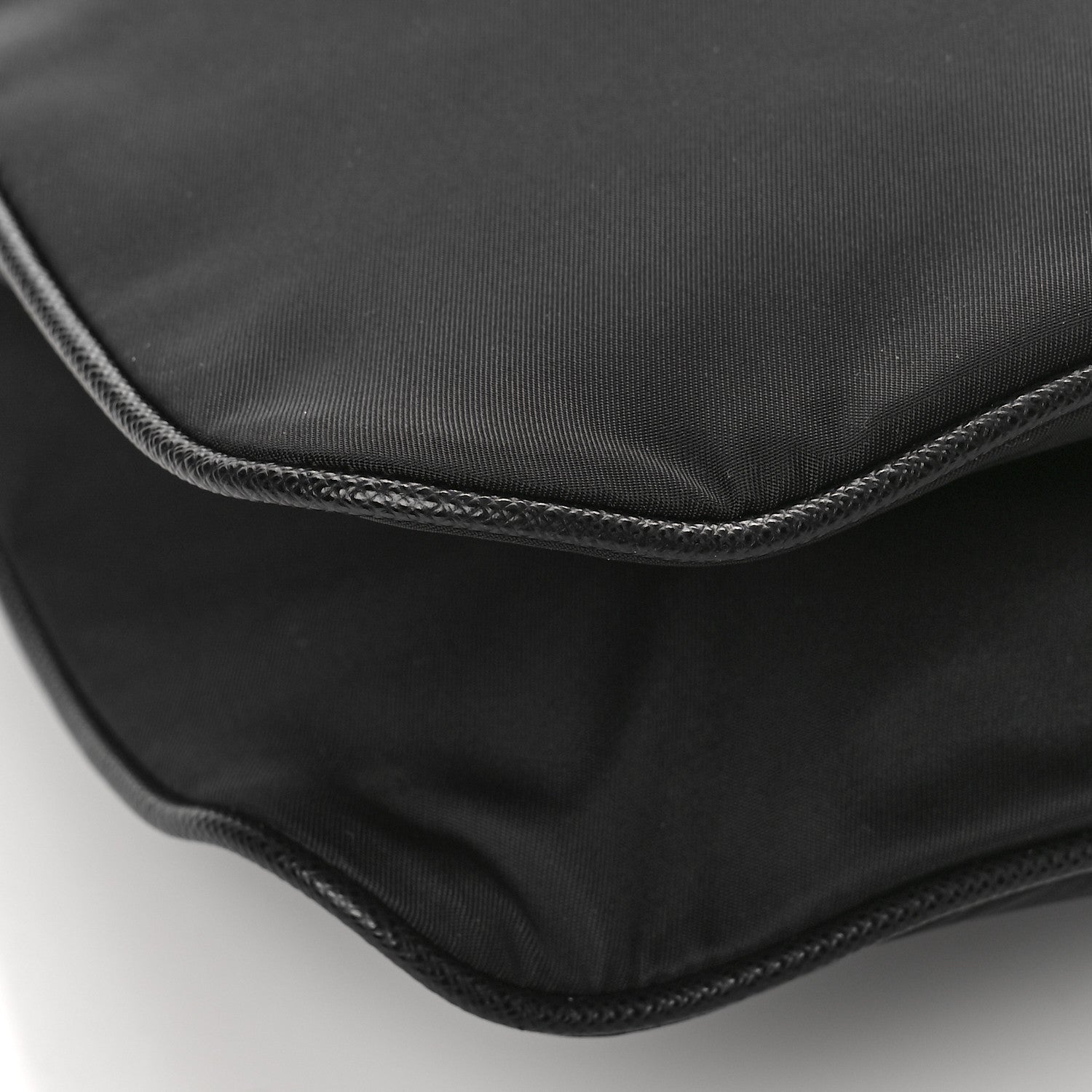 Prada Nylon Messenger Bag Black 7 of 8