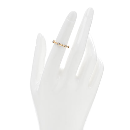 David Yurman 18K Yellow Gold Diamond Cable Collectibles Stack Ring 49 4.75 2 of 5