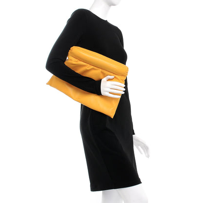 Celine Lambskin Drawstring Clutch Sunflower 2 of 11