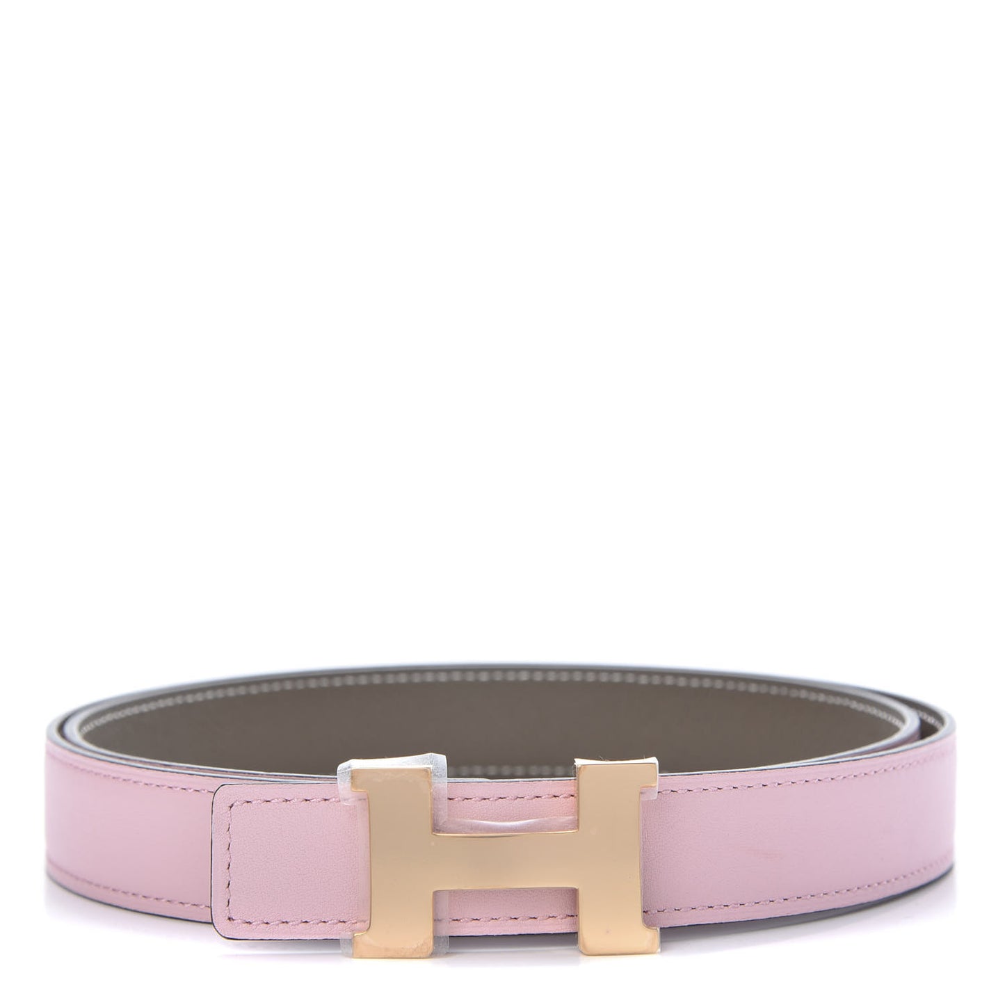 Epsom Swift 24mm Constance H Belt 85 Rose Sakura Etoupe