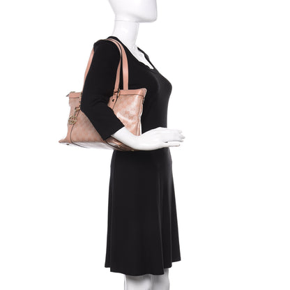 Gucci Crystal Monogram Medium Abbey Tote Blush 2 of 14