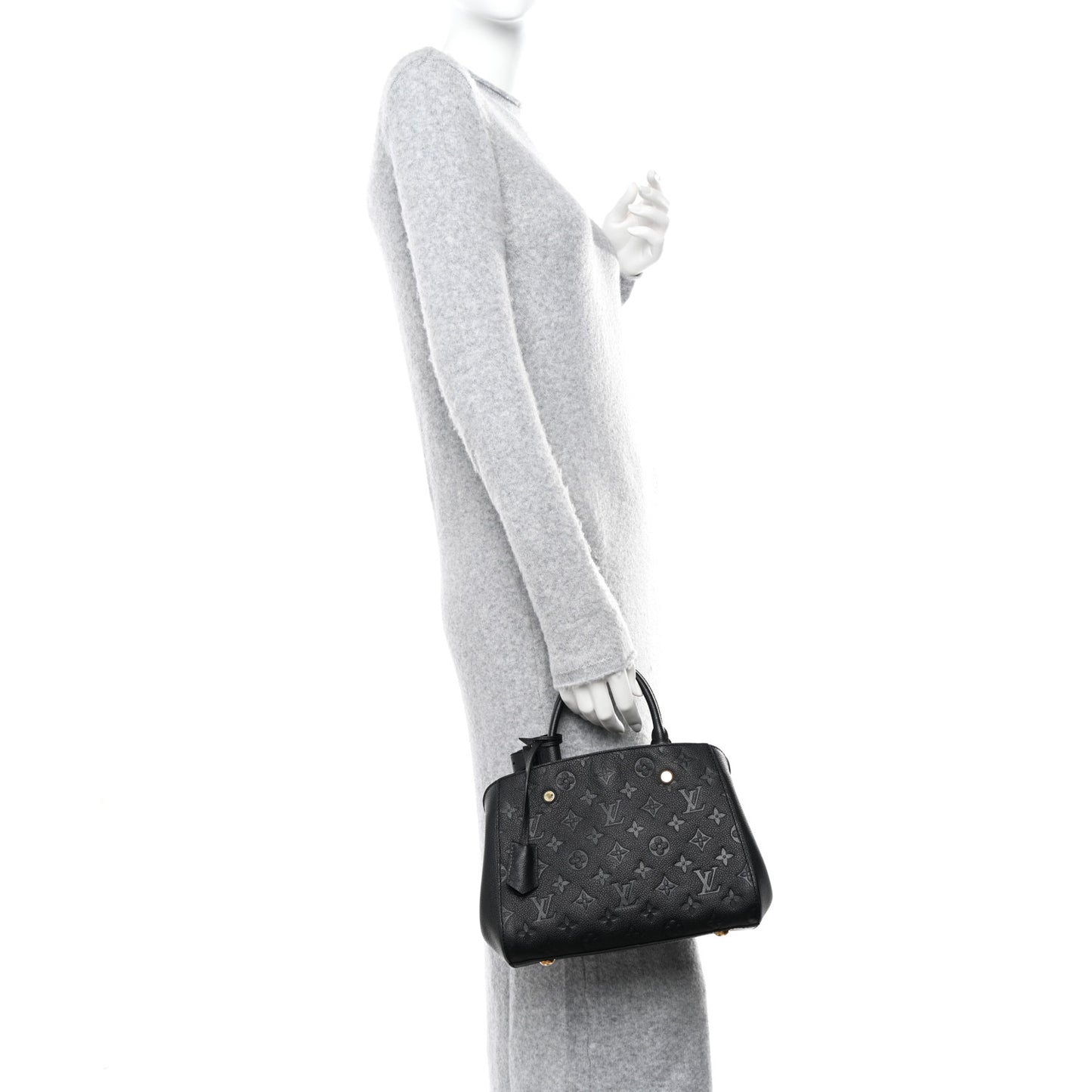 LOUIS VUITTON Empreinte Montaigne BB Black