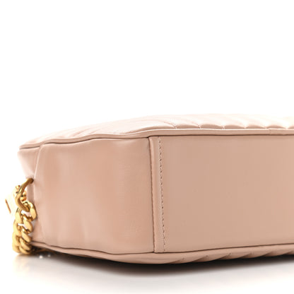 Prada Soft Calfskin Diagramme Camera Bag Cipria 6 of 9