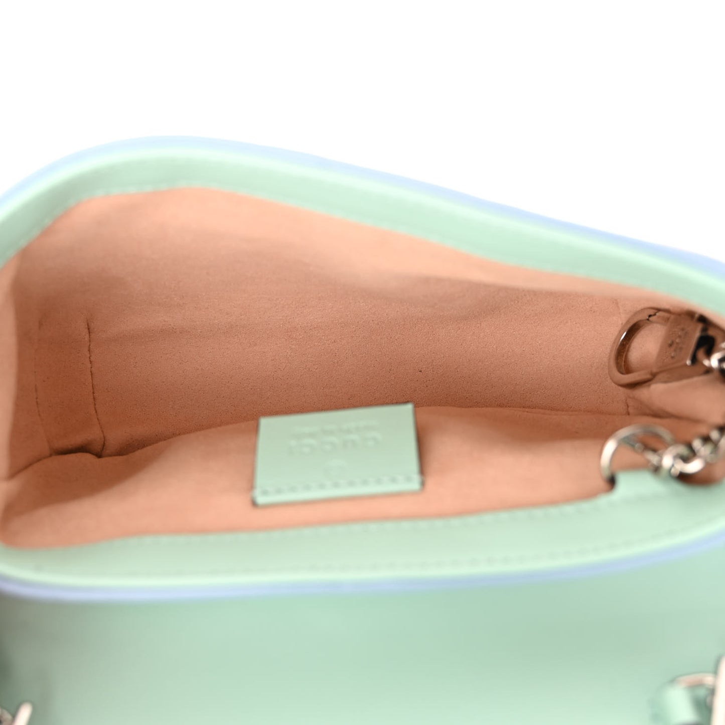 Calfskin Matelasse Diagonal Super Mini GG Marmont Shoulder Bag Multicolor Pastel