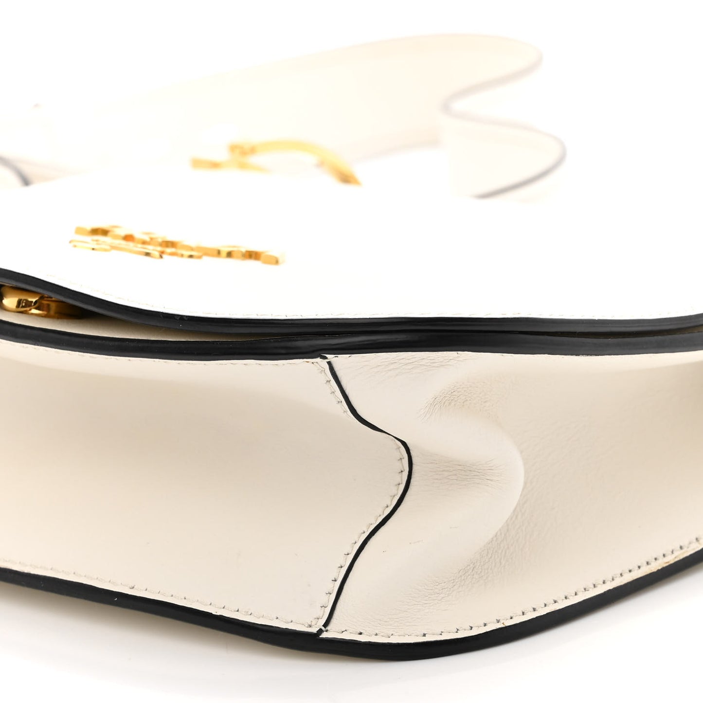 City Calf Pionniere Saddle Bag White