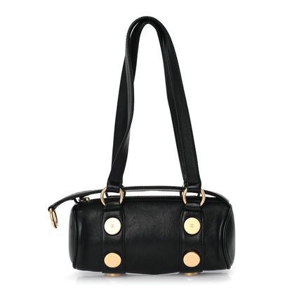 Chanel Lambskin Studded CC Barrel Bag Black 1 of 7