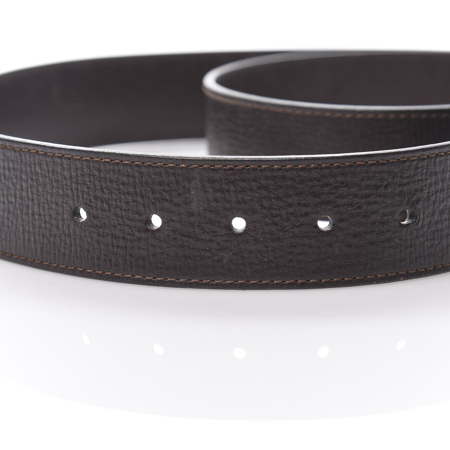 Louis Vuitton Utah LV Initiales Belt 100 40 Coffee 4 of 5