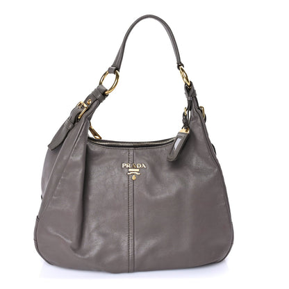Prada Soft Calf Hobo Bambu Bambu 1 of 7