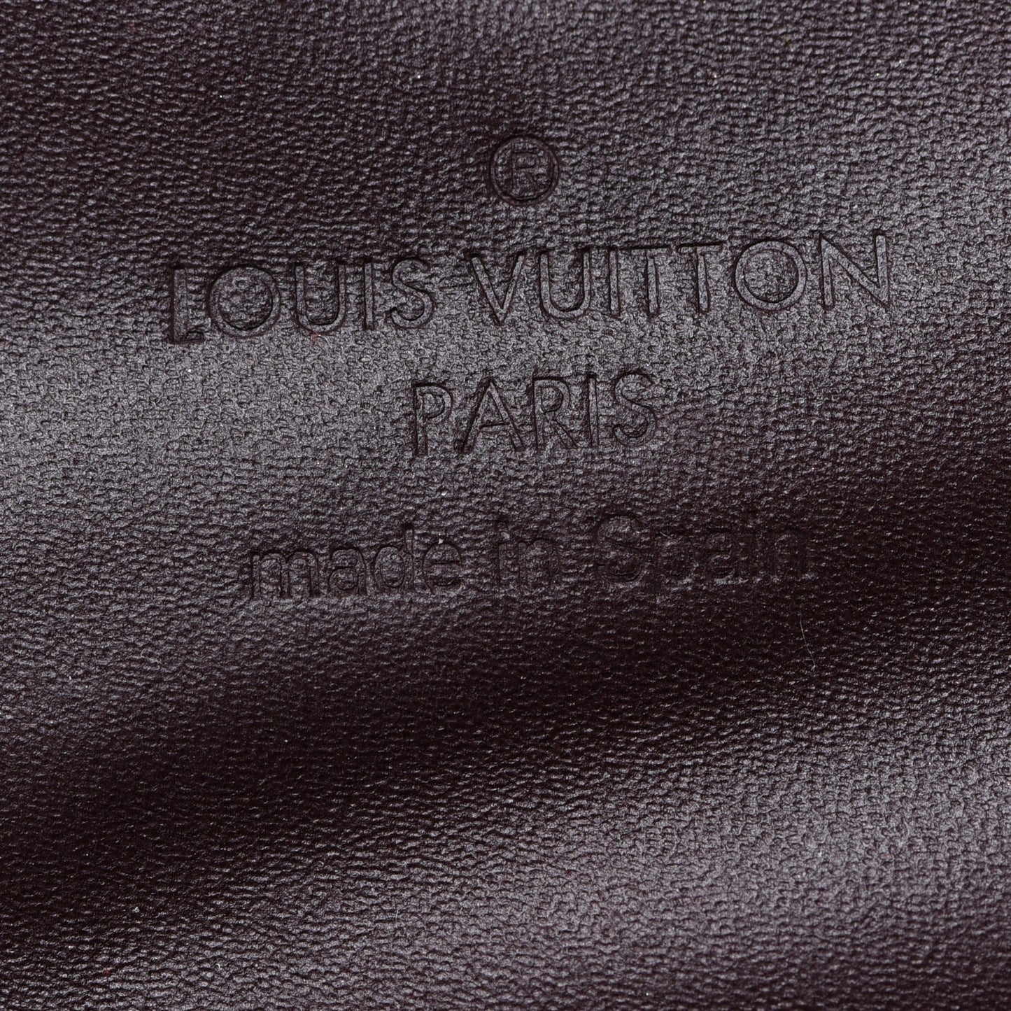 Vernis Business Card Holder Amarante